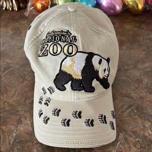 Official Smithsonian National Zoo Washington DC Graphic Panda Hat